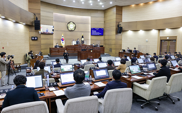 천안시의회, 21일부터 제248회 임시회 개최